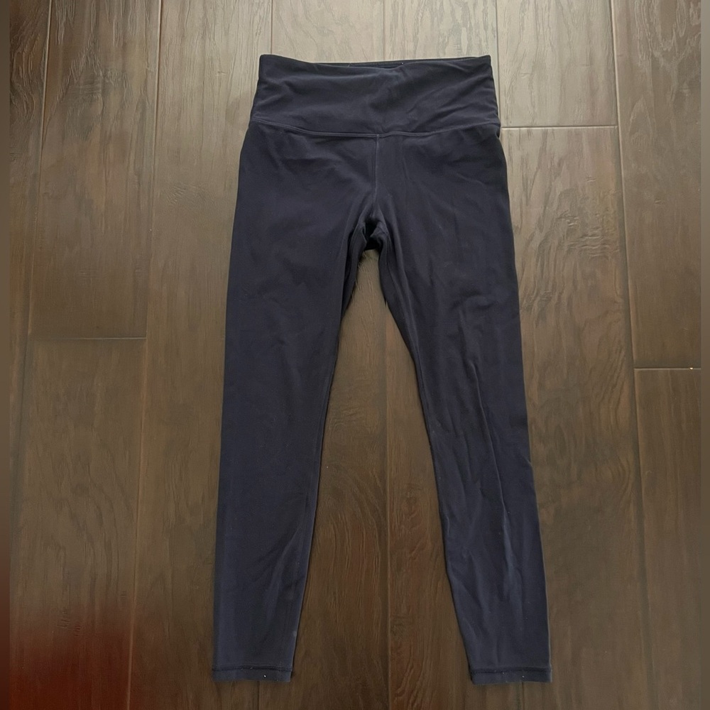 Athleta Navy High Rise Leggings